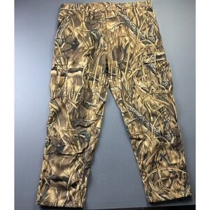 Mad Dog Gear Camo Hunting Pants Men's XXL Brown Cargo Realtree Outdoor Utility
